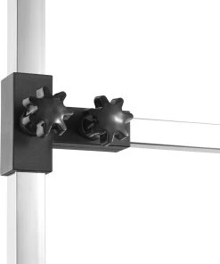 Tectake - Honden Trimtafel Met Twee Lussen - Zwart/zilver- 402893 -Pet Care Verkoop 1003x1200