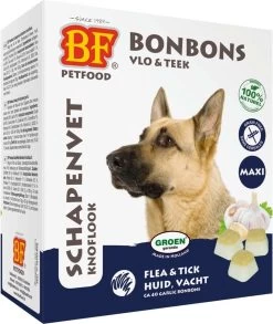 Biofood Schapenvet Maxi Bonbons - Knoflook - 40 Stuks -Pet Care Verkoop 1012x1200 1