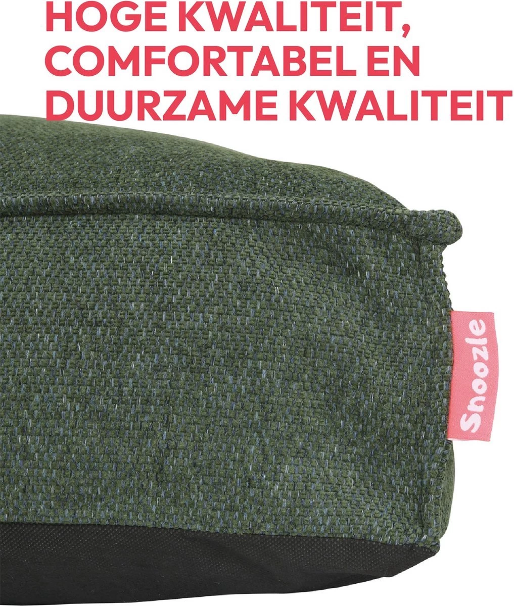 Snoozle Orthopedische Hondenmand - Zacht En Luxe Hondenkussen - Hondenbed - Wasbaar - Hondenmanden - 120 X 90 Cm - Groen 8 Snoozle Orthopedische Hondenmand - Zacht En Luxe Hondenkussen - Hondenbed - Wasbaar - Hondenmanden - 120 X 90 Cm - Groen - Afbeelding 8