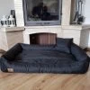 Merkloos XXL Hondenbed Van Kunstleer - Hondenkussen Hondensofa Kattenbed Hondenkorf - Waterdicht 90 X 60 Cm