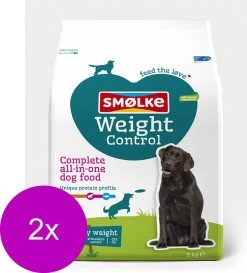 Smolke Weight Control - Hondenvoer - 2 X 3 Kg -Pet Care Verkoop 1087x1200