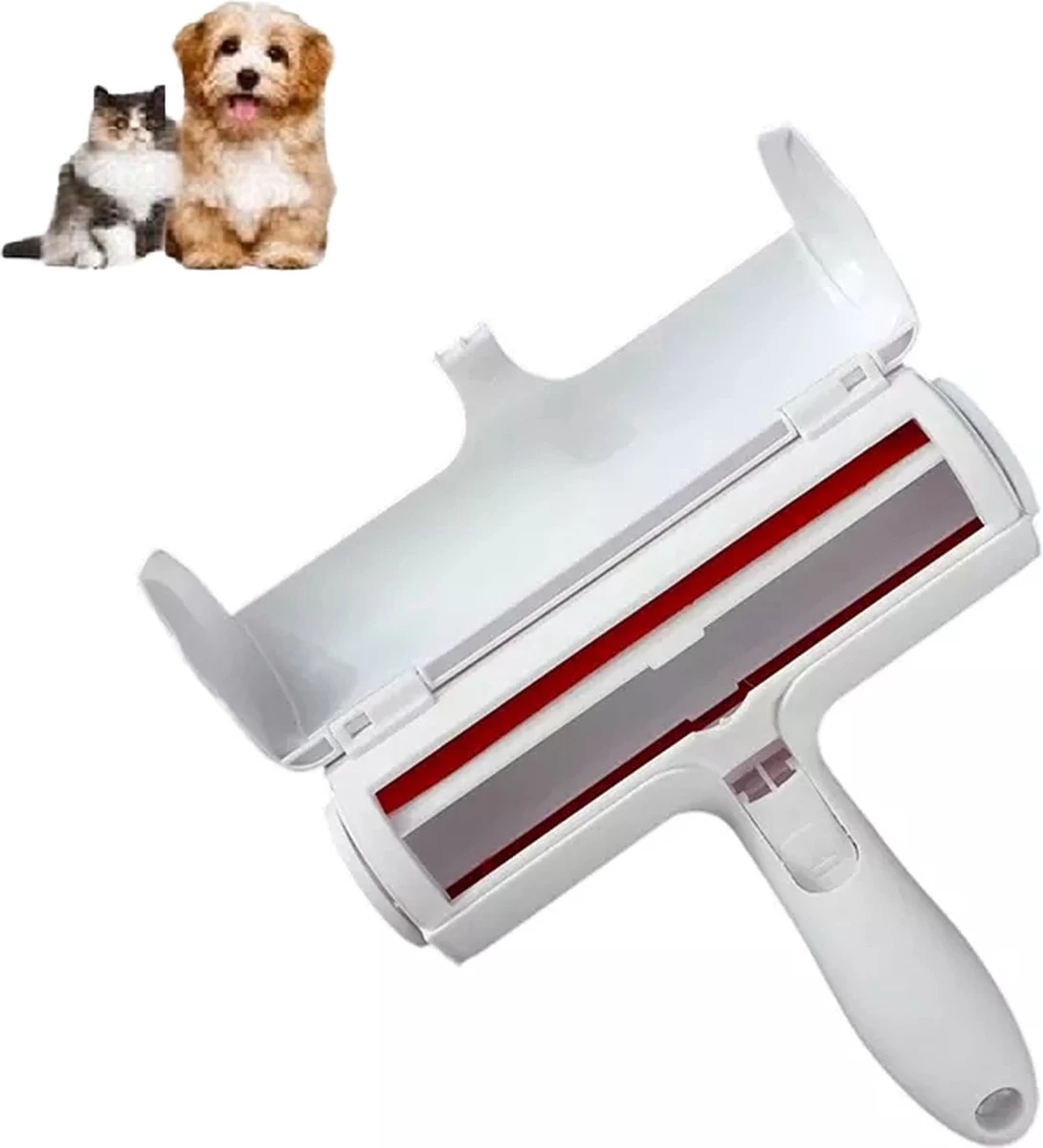 Merkloos Haarverwijderaar-set - Pluizen En Haren Verwijderaar + Rechter Vachthandschoen - Kleding Borstel & Roller – Dierenhaar Verwijderaar - Pluizenborstel – Pluizenverwijderaar –Huisdier - Kattenharen - Hondenharen - Kledingborstel 3 Merkloos Haarverwijderaar-set - Pluizen En Haren Verwijderaar + Rechter Vachthandschoen - Kleding Borstel & Roller – Dierenhaar Verwijderaar - Pluizenborstel – Pluizenverwijderaar –Huisdier - Kattenharen - Hondenharen - Kledingborstel - Afbeelding 3