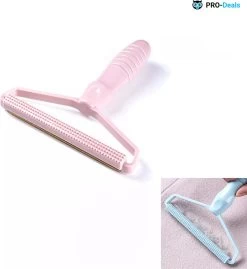 PRO-Deals | Dierenhaar Verwijderen - Haar Verwijderen - Type 2 - Kleur Roze - Kattenharen - Vachtverzorging - Hondenharen - Pluizenverwijderaar - Haaruitval - Kledingreiniger