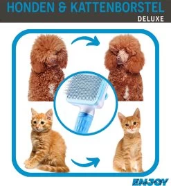 Professionele Kattenborstel/Hondenborstel + BONUS - Bovenvacht | Ondervacht - Langharige | Kortharige - Haarverwijderaar Voor Huisdieren - Kattenkam - Hondenkam -Pet Care Verkoop 1104x1200 1