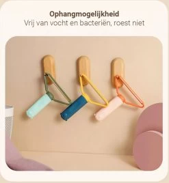 PRO-Deals | Dierenhaar Verwijderen - Haar Verwijderen - Type 1 - Kleur Oranje / Roze - Kattenharen - Vachtverzorging - Hondenharen - Pluizenverwijderaar - Haaruitval - Kledingreiniger -Pet Care Verkoop 1108x1200