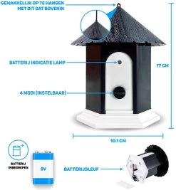 Vulpes Pets® Anti Blaf Apparaat Pro - Anti Blafband Voor Alle Honden - Luxe Hondentrainer - Diervriendelijk & Zonder Schok - Inclusief 9V Batterij - Waterbestendig - Ophangbaar - Instelbare Ultrasone Niveauregeling - 4 Standen -Pet Care Verkoop 1111x1200