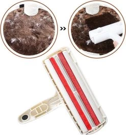 Merkloos Hoogwaardige Huisdierhaar Verwijderaar - Beste Oplossing Tegen Huisdierharen - Hondenhaar Verwijderaar - Kattenhaar Verwijderaar - Pluizenborstel - Haren Verwijderen - Ontharingsborstel - Haarvanger - Wit -Pet Care Verkoop 1127x1200 1