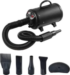 Merkloos Edward&DeVries Professionele Hondenföhn Met 4 Opzetstukken – Waterblazer Voor Honden – Stil Design – Krachtig + Extra Filter - Zwart -Pet Care Verkoop 1128x1200 2