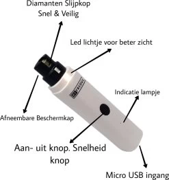 By Fredge® Elektrische Nagelvijl Voor Huisdieren - Nagel Trimmer Hond, Kat En Konijn - Nagelvijl Huisdieren - Nagel Vijl Kat - 100% Veilig - USB Oplaadbaar - Lage Vibratie En Geluid - Draadloos - Wit 12 By Fredge® Elektrische Nagelvijl Voor Huisdieren - Nagel Trimmer Hond, Kat En Konijn - Nagelvijl Huisdieren - Nagel Vijl Kat - 100% Veilig - USB Oplaadbaar - Lage Vibratie En Geluid - Draadloos - Wit -Pet Care Verkoop 1130x1200