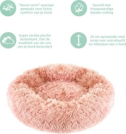 Studio Proud - Donut Mand - Honden En Katten Slaapbed - 50 Cm Roze - Pluche Hondenmand - Verkrijgbaar In Verschillende Maten En Kleuren 9 Studio Proud - Donut Mand - Honden En Katten Slaapbed - 50 Cm Roze - Pluche Hondenmand - Verkrijgbaar In Verschillende Maten En Kleuren -Pet Care Verkoop 1131x1200 5