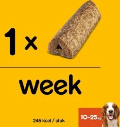 Pedigree Good Chew Hondensnack Medium - Rund - 14 X 88 Gr 6 Pedigree Good Chew Hondensnack Medium - Rund - 14 X 88 Gr -Pet Care Verkoop 1139x1200 2