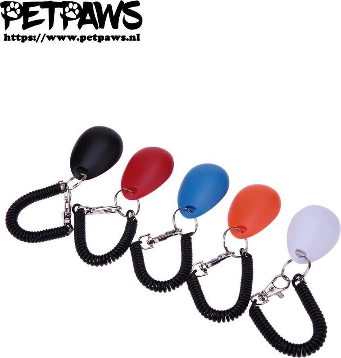 Merkloos PetPaws - Training Clicker Voor De Hond - Rood 4 Merkloos PetPaws - Training Clicker Voor De Hond - Rood - Afbeelding 4
