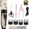 Complete Hondentondeuse Set - Draadloos Tondeuse - Scheerapparaat Voor Je Hond Of Kat - Huisdier Trimmer - Professionele Dierentondeuse - Dieren Verzorging -