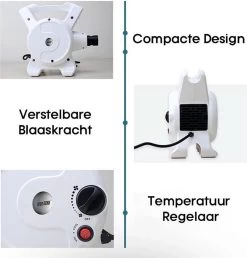 Hondenfohn - Waterblazer Met Draaiknop - 2400W Vermogen Met Warme En Koude Stand - Wit -Pet Care Verkoop 1149x1200 2