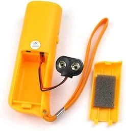 Ultrasone Hondentrainer / Hondenverjager LED Verlichting Geel -Pet Care Verkoop 1153x1200 2