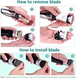 Merkloos Professionele Dierentondeuse - Scheerapparaat Voor Honden En Katten - Trimmer - 4 Opzetstukken - Oplaadbaar - Draadloos - Stil - Verschillende Haar En Vachtlengtes - Haartrimmer - Hondentrimmer - Honden Trimmer - Honden Knippen - Haren Knippen -Pet Care Verkoop 1154x1200