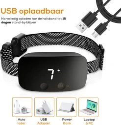 Salvano Anti Blafband - Blafband Voor Honden - Opvoedingshalsbanden - Voor Kleine En Grote Honden - Anti Blafband Zonder Schok- Oplaadbaar - Anti Blaf Apparaat - Blafband - Diervriendelijk -Pet Care Verkoop 1156x1200 4