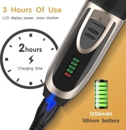 Nobleza Dieren Tondeuse Set - 4 Opzetkammen - Draadloos - Voor Huisdieren Katten & Honden -Pet Care Verkoop 1159x1200