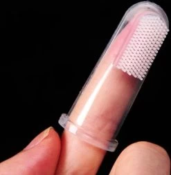 Merkloos Vinger Tandenborstel – 2 X -Pet Care Verkoop 1170x1200 5