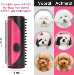 Frenkies HuisdierPlezier Hondenborstel - Borstels - Hondenborstel - Hondenkam - Roze -Pet Care Verkoop 1173x1200 3