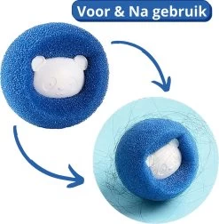 Merkloos Wasdrogerbollen - Haarverwijderaar Huisdieren - Haarvanger Wasmachine - Wasbollen - Drogerbollen - 4 Keer -Pet Care Verkoop 1176x1200 1