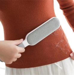 IGOODS - Pet Hair Remover - Hond & Kat Roller Brush - Dubbelzijdig Bont Ontharingsgereedschap Met Zelfreinigende Basis - Reismaatborstel - Voor Kleding - Bank - Tapijt - Autostoel GRIJS -Pet Care Verkoop 1183x1200 1