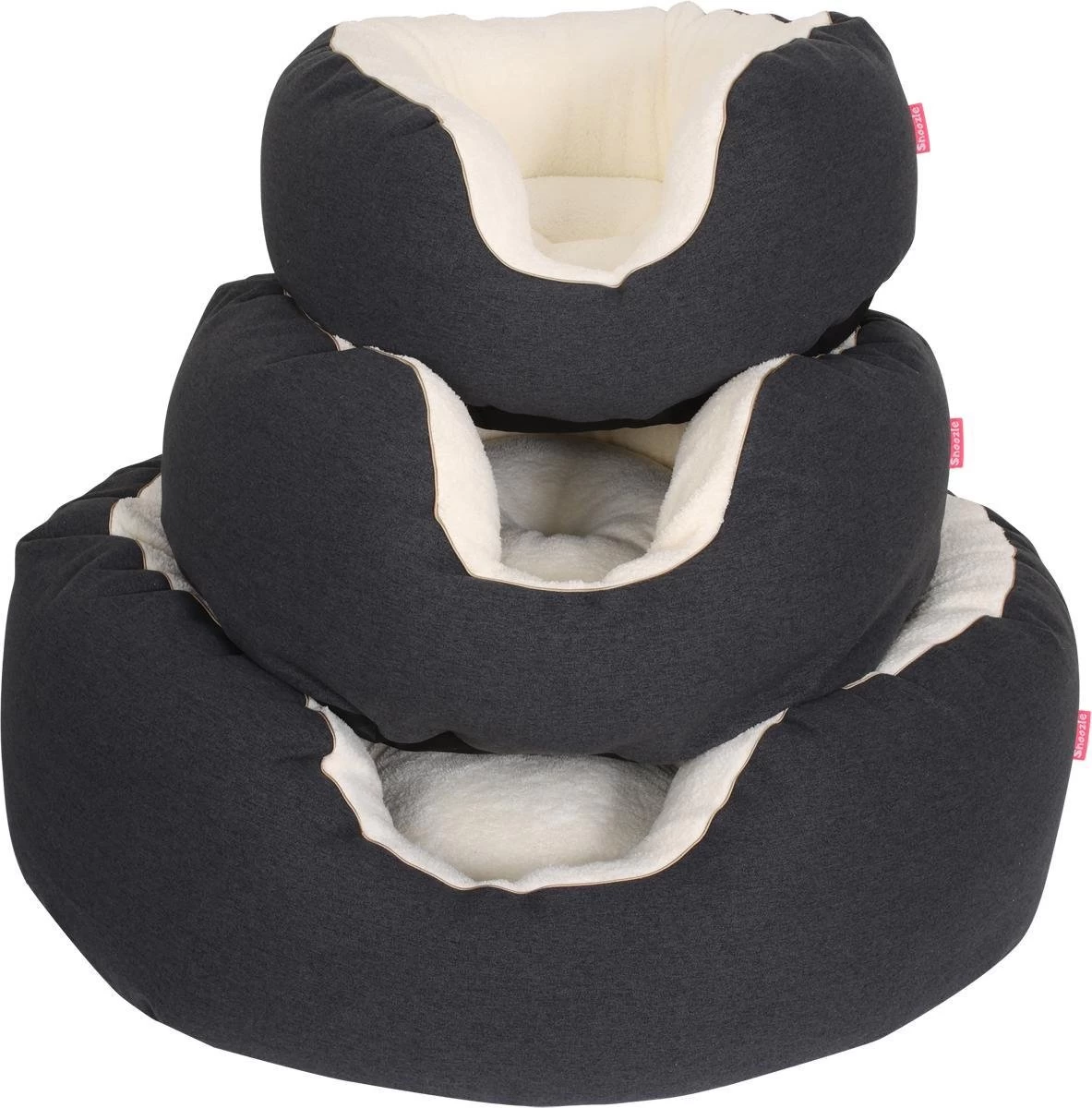 Snoozle Orthopedische Hondenmand - Zacht En Luxe Hondenkussen - Hondenbed - Wasbaar - Hondenmanden - 80cm - Grijs 7 Snoozle Orthopedische Hondenmand - Zacht En Luxe Hondenkussen - Hondenbed - Wasbaar - Hondenmanden - 80cm - Grijs - Afbeelding 7