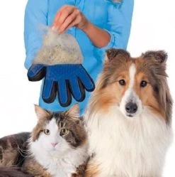 Vacht Verzorgingsborstel Voor Huisdieren - Blauw - LimitedDeals - Voor Honden Katten Konijnen Paarden - Tevens Massage Handschoen Voor Dieren! - Goed Voor De Verzorging Van De Vacht -Pet Care Verkoop 1189x1200 5