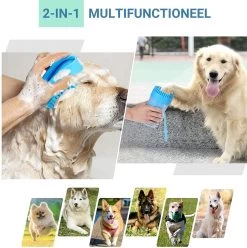 TIKKENS Hondenpoten Reiniger 2-in-1 - Hondenborstel - Hondenpoot Reiniger - Huisdier Poot Wassen - Hondenverzorging - Honden Wassen - Inclusief Microvezeldoek - XL -Pet Care Verkoop 1193x1200