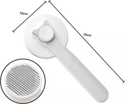 Kattenborstel - Kattenkam - Hondenborstel - Kattenhaar Verwijderaar - Haarverwijderaar Voor Huisdieren - Kattenhaar - Hondenhaar - Haarverwijderaar Voor Huisdieren - Langharig/Kortharig - Katten Accessoires - Katten - Blauwe Kleur -Pet Care Verkoop 1200x1003