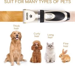 Nobleza B78 - Dieren Tondeuse Set - 4 Opzetkammen - Voor Huisdieren Katten & Honden - Draadloos 14 Nobleza B78 - Dieren Tondeuse Set - 4 Opzetkammen - Voor Huisdieren Katten & Honden - Draadloos -Pet Care Verkoop 1200x1062 2