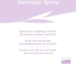 Greenfields Anti-Klit Spray Voor Honden - Ideaal Voor Honden Met Lange Of Krullende Vacht - 270 Ml -Pet Care Verkoop 1200x1067