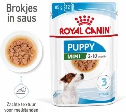 Royal Canin Shn Mini Puppy Pouch - Hondennatvoer - 12 X 85 G -Pet Care Verkoop 1200x1067 4
