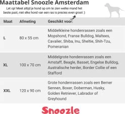 Snoozle Orthopedische Hondenmand - Zacht En Luxe Hondenkussen - Hondenbed - Wasbaar - Hondenmanden - 100 X 70 Cm - Stormy Grey -Pet Care Verkoop 1200x1094 1
