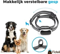 Fideli Anti Blafband - Zonder Schok - Grote En Kleine Honden - Oplaadbaar - LED Verlichte Band -Pet Care Verkoop 1200x1095 1