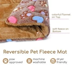 Nobleza Benchkussen - Dierenkussen - Hondenkussen - Kattenkussen - Benchmat - Dierenmat - Hondenmat - Kattenmat - Bruin - Maat S -Pet Care Verkoop 1200x1108 3