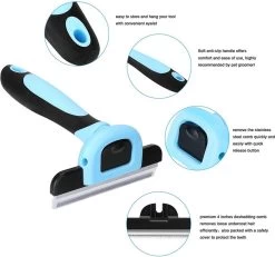 IGOODS - Verzorgingsborstel Voor Honden En Katten - Blauw -Pet Care Verkoop 1200x1122 2