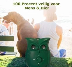 Bolify - Anti Blaf Apparaat - Anti Blafband - Anti Blaf - Zonder Schok - Diervriendelijk - Ultrasoon - Uil Model -Pet Care Verkoop 1200x1125
