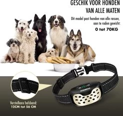 DynaBright Anti Blafband Voor Honden - 3-70KG - Diervriendelijk - Zonder Schok - Vibratie En Audio - Anti Blaf Band 7 DynaBright Anti Blafband Voor Honden - 3-70KG - Diervriendelijk - Zonder Schok - Vibratie En Audio - Anti Blaf Band -Pet Care Verkoop 1200x1134 6