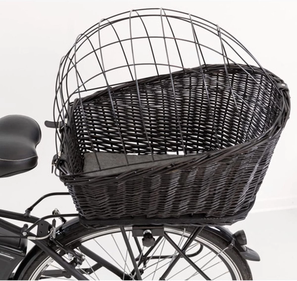 Trixie Fietsmand - Voor Bagagedrager -n35x49x55 Cm - Zwart 16 Trixie Fietsmand - Voor Bagagedrager -n35x49x55 Cm - Zwart - Afbeelding 16