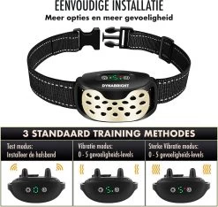DynaBright Anti Blafband Voor Honden - 3-70KG - Diervriendelijk - Zonder Schok - Vibratie En Audio - Anti Blaf Band 8 DynaBright Anti Blafband Voor Honden - 3-70KG - Diervriendelijk - Zonder Schok - Vibratie En Audio - Anti Blaf Band -Pet Care Verkoop 1200x1136 6