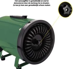 Gridbyt Professionele Hondenföhn – Waterblazer Voor Honden – Voor Een Mooie Vacht – Groen -Pet Care Verkoop 1200x1137 1