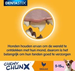 Pedigree Dentastix Chewy Chunx Hondensnacks Mini - Kip - 5 X 68 Gr 12 Pedigree Dentastix Chewy Chunx Hondensnacks Mini - Kip - 5 X 68 Gr -Pet Care Verkoop 1200x1140 11