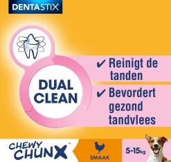 Pedigree Dentastix Chewy Chunx Hondensnacks Mini - Kip - 5 X 68 Gr 10 Pedigree Dentastix Chewy Chunx Hondensnacks Mini - Kip - 5 X 68 Gr -Pet Care Verkoop 1200x1140 9