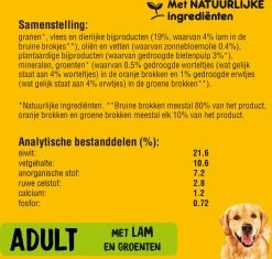 Pedigree Adult Honden Droogvoer - Lam - 10 Kg -Pet Care Verkoop 1200x1143 10