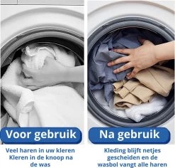 Merkloos Wasdrogerbollen - Haarverwijderaar Huisdieren - Haarvanger Wasmachine - Wasbollen - Drogerbollen - 4 Keer -Pet Care Verkoop 1200x1146