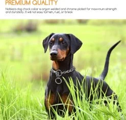 Nobleza Slipketting Hond - Sliphalsband - Trainingshalsband - Hondenketting - Maat L -Pet Care Verkoop 1200x1146 6