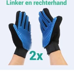 Merkloos Vachtverzorgingshandschoenen Kat En Hond - Huisdieren Handschoen - 2 Stuks -Pet Care Verkoop 1200x1147