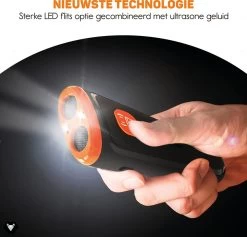Vulpes Pets® Ultrasone Anti Blaf Apparaat – 3-in-1 Anti Blaf Apparaat Pro - Diervriendelijk & Zonder Schok - Alternatief Anti Blafband - Voor Kleine & Grote Honden - Audio - Flashlight - USB-Oplaadbaar -Pet Care Verkoop 1200x1153 9