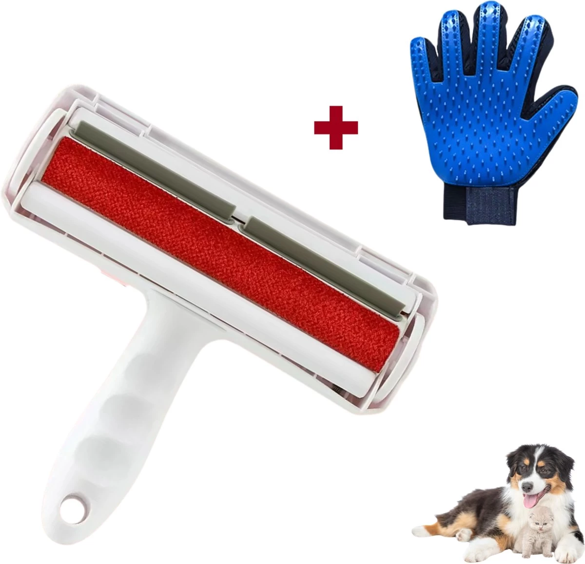 Merkloos Haarverwijderaar-set - Pluizen En Haren Verwijderaar + Rechter Vachthandschoen - Kleding Borstel & Roller – Dierenhaar Verwijderaar - Pluizenborstel – Pluizenverwijderaar –Huisdier - Kattenharen - Hondenharen - Kledingborstel 1 Merkloos Haarverwijderaar-set - Pluizen En Haren Verwijderaar + Rechter Vachthandschoen - Kleding Borstel & Roller – Dierenhaar Verwijderaar - Pluizenborstel – Pluizenverwijderaar –Huisdier - Kattenharen - Hondenharen - Kledingborstel